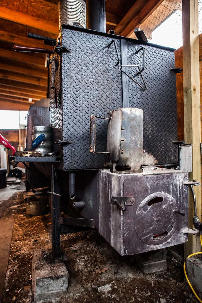 Horno ahumador de las costillas